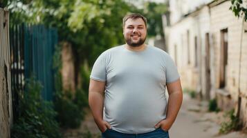 Confident man in natural light – law of attraction for men